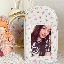 Load image into Gallery viewer, rose in bloom coquette kpop collectbook, photocard album, korean stationery
