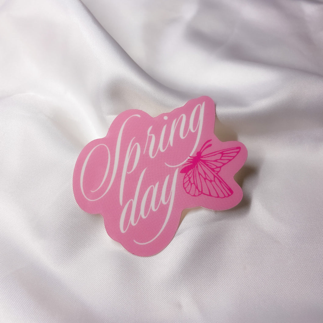 spring day sticker | kpop bts album cute waterproof vinyl sticker |