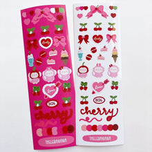 Load image into Gallery viewer, cherry confetti deco sticker sheet
