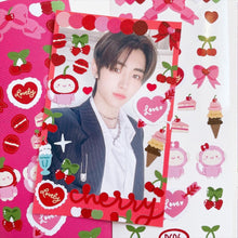 Load image into Gallery viewer, cherry confetti deco sticker sheet
